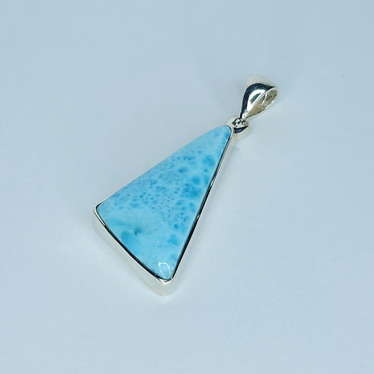 Larimar Pendant in Sterling Silver