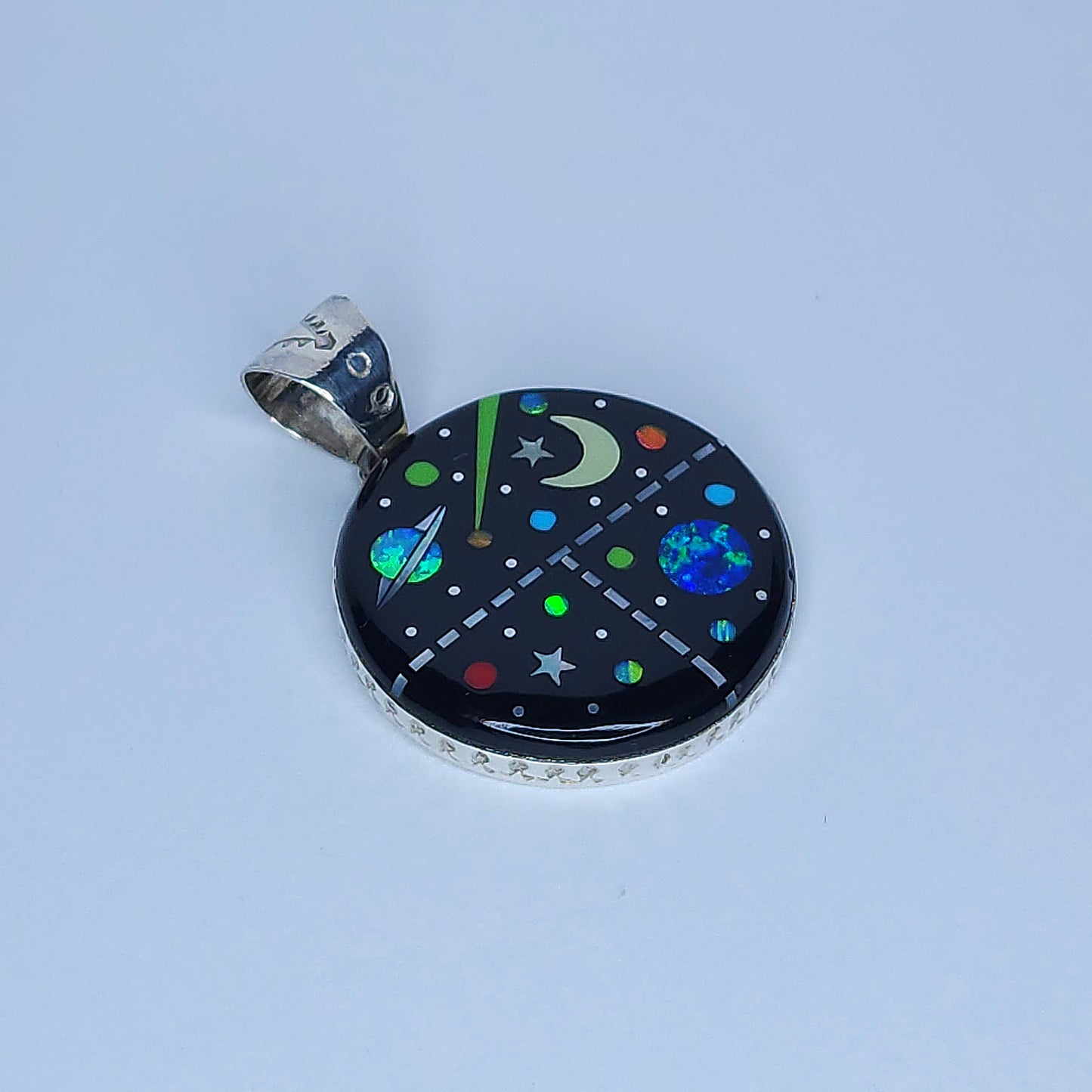 Cosmic Inlay Pendant