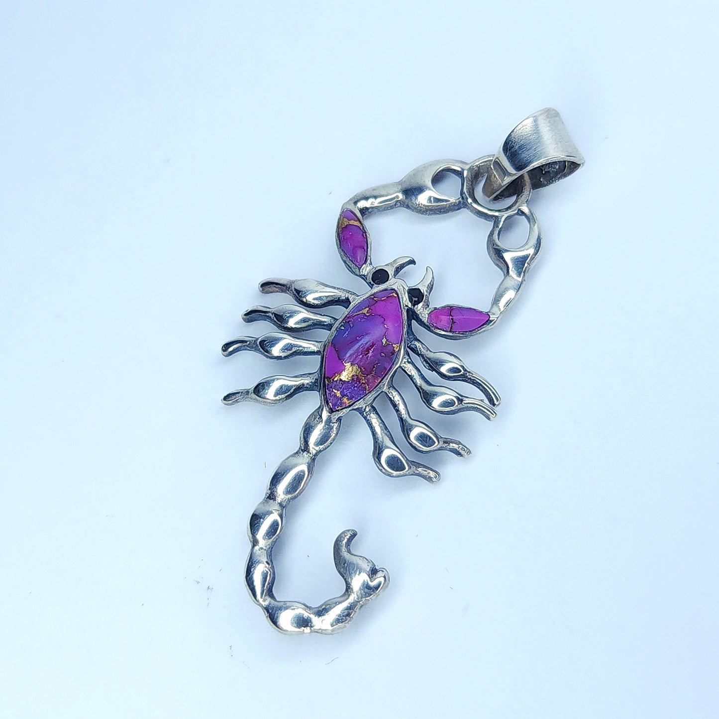 Mohave Turquoise Scorpion Pendant