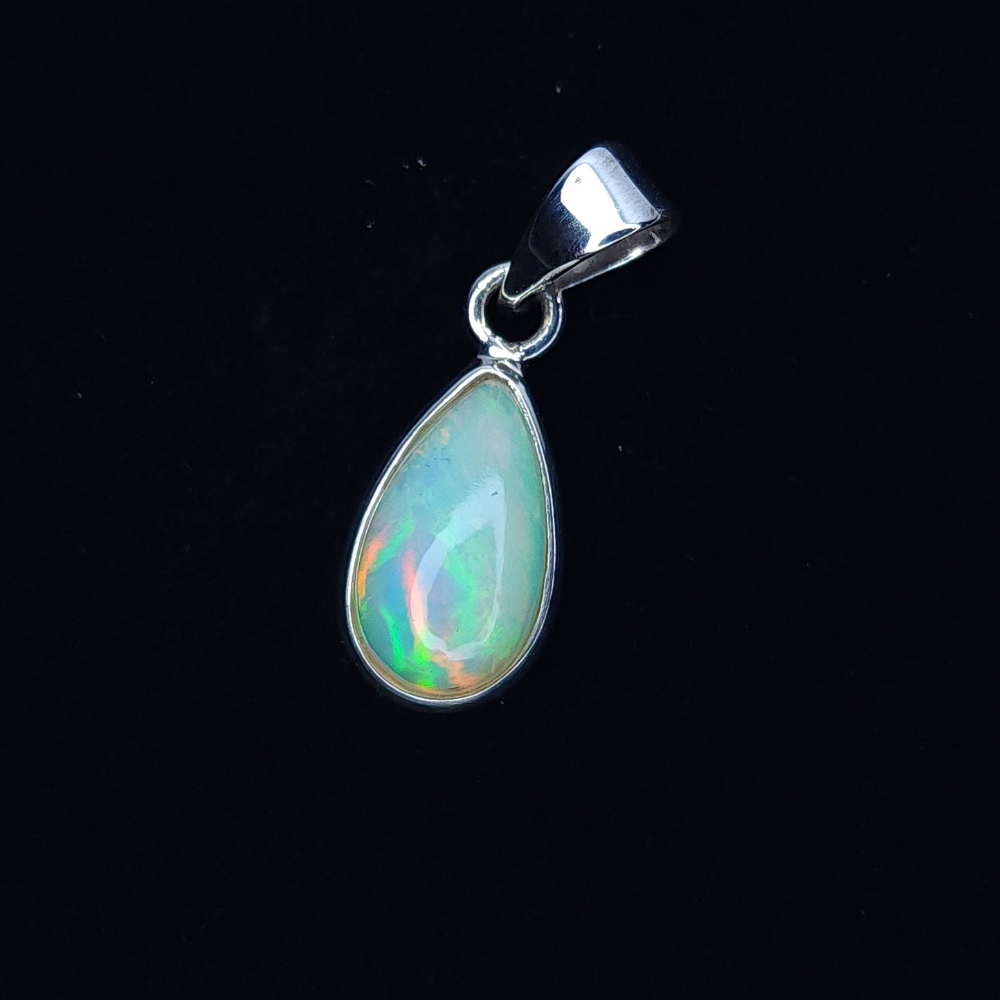 Ethiopian Opal in Silver Pendant