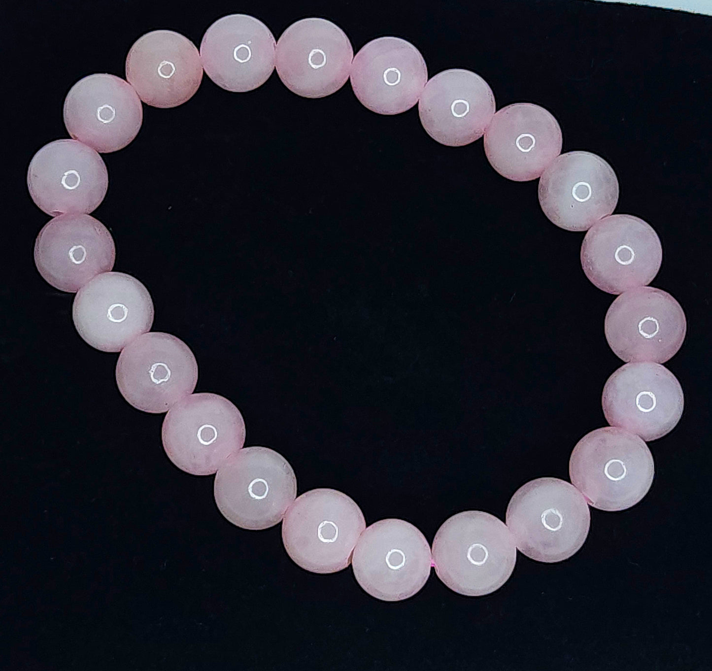 Rose Quartz Bead Bracelet