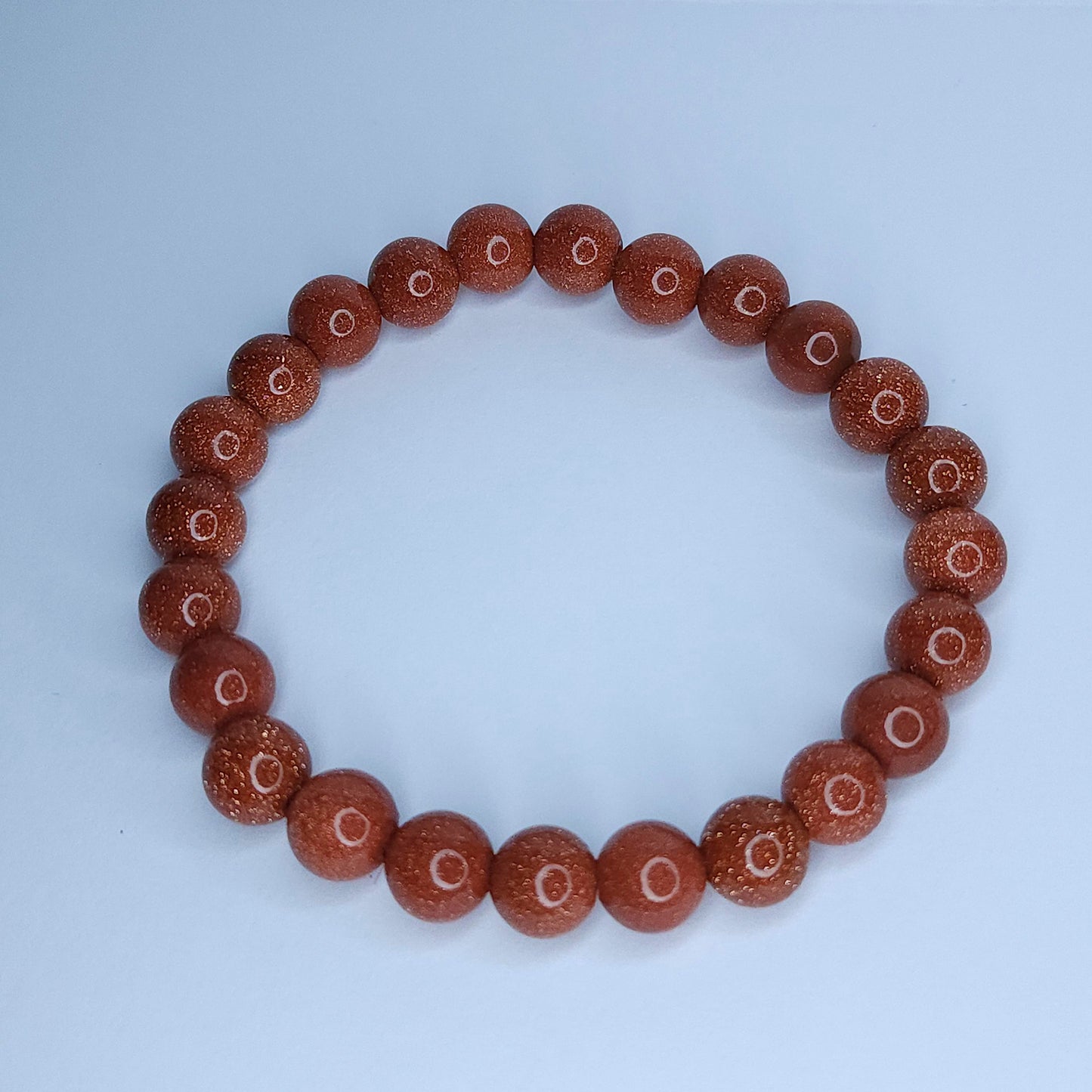 Goldstone Bead Bracelet