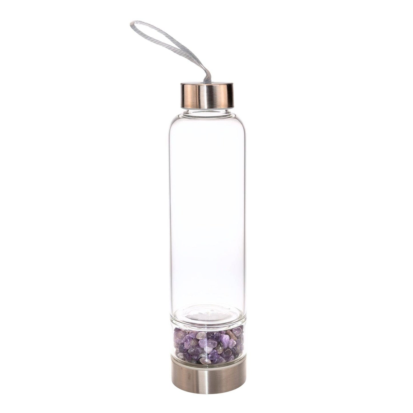 Crystal Water Bottle: Amethyst