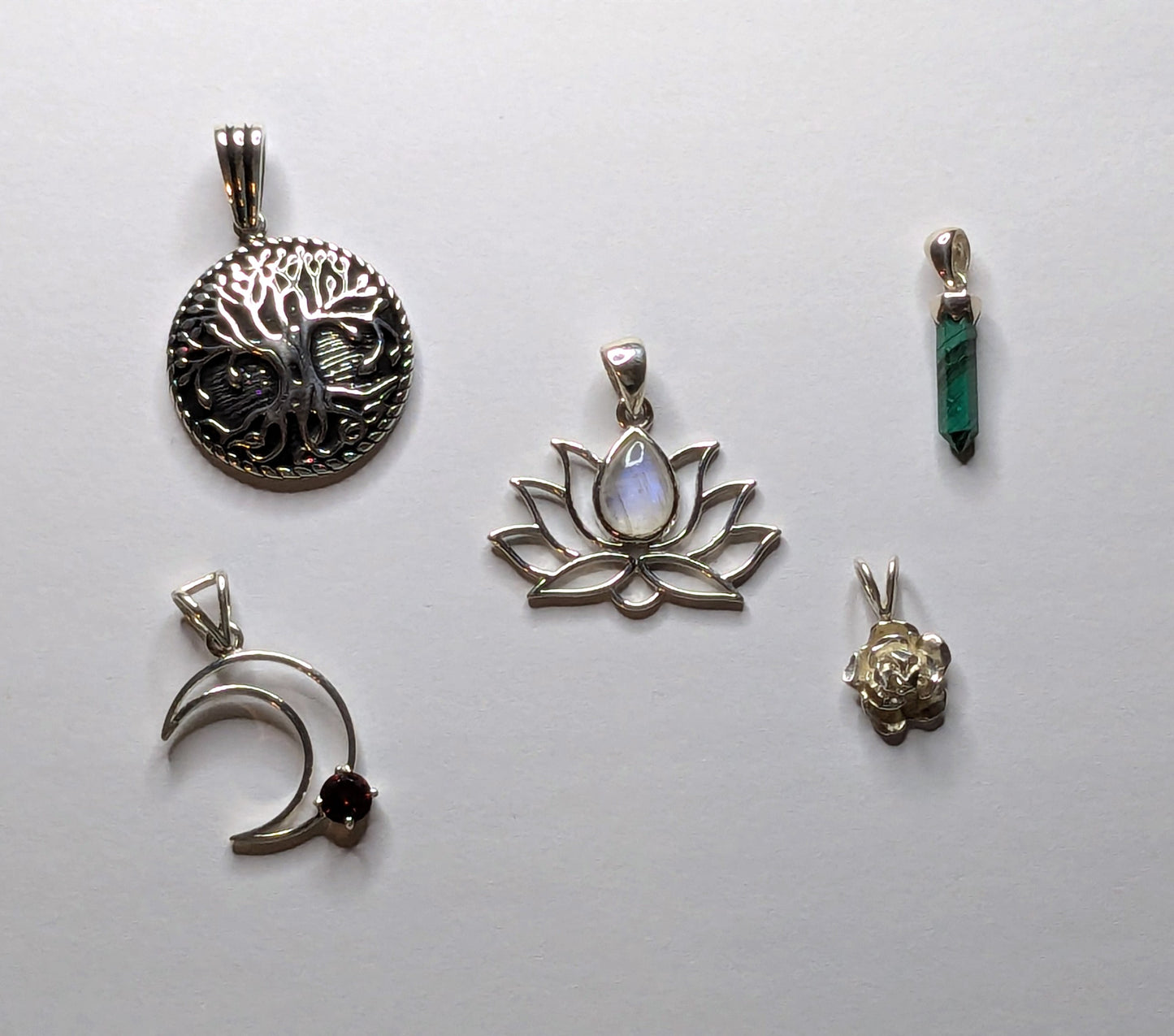 Pick 3 Bundle – Mix & Match Gemstone Pendants