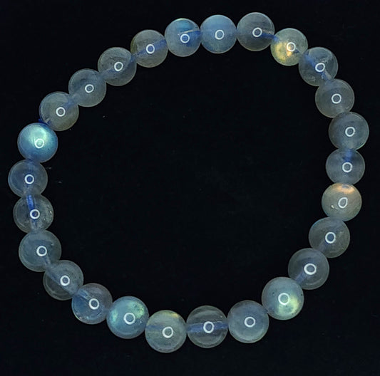 Labradorite Bead Bracelet