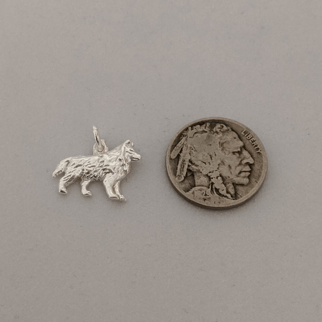 Small Wolf Pendant