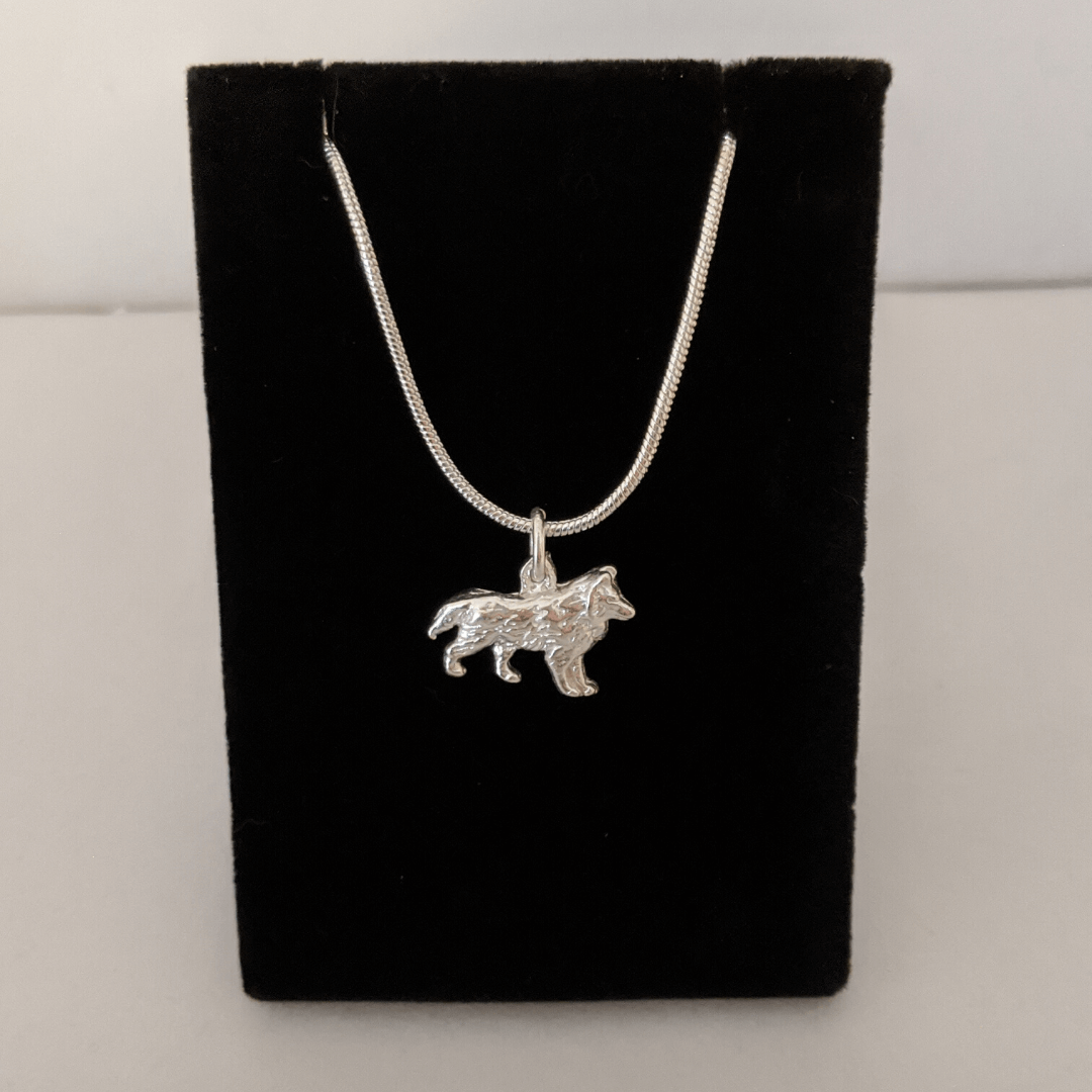 Small Wolf Pendant