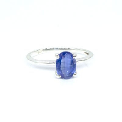 Sterling Silver Kyanite Stackable Ring